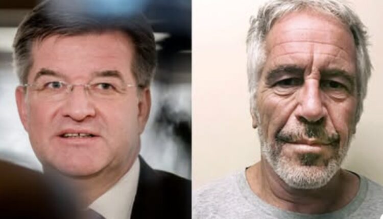 Miroslav Lajçak pranon komunikimin me Epstein, “kryqëzohet” ish i dërguari i BE për dialogun Kosovë-Serbi