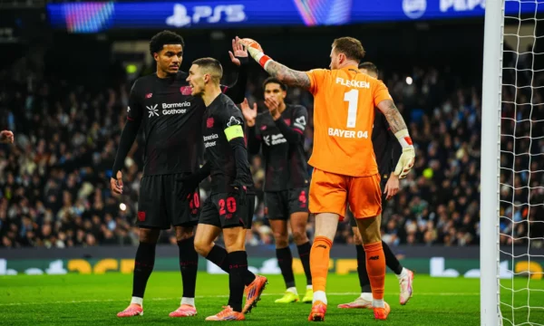 Leverkuseni e befason Cityn  fiton në  Etihad 