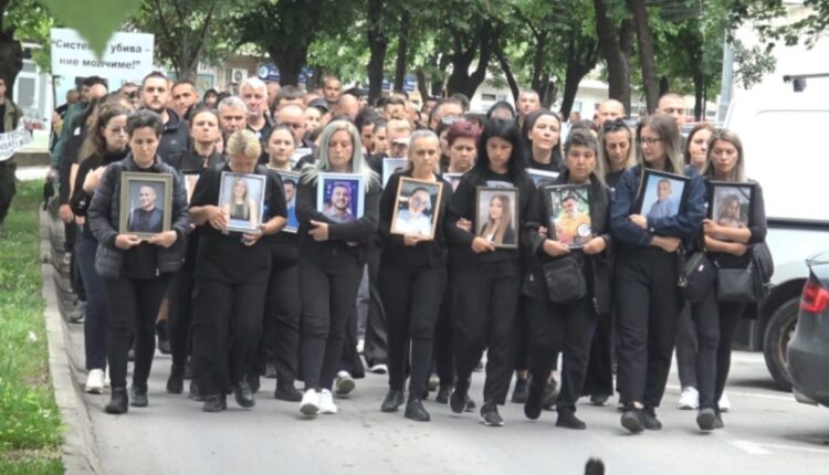 Marshi i tridhjetë protestues “Marshi për engjëjt” në Shkup