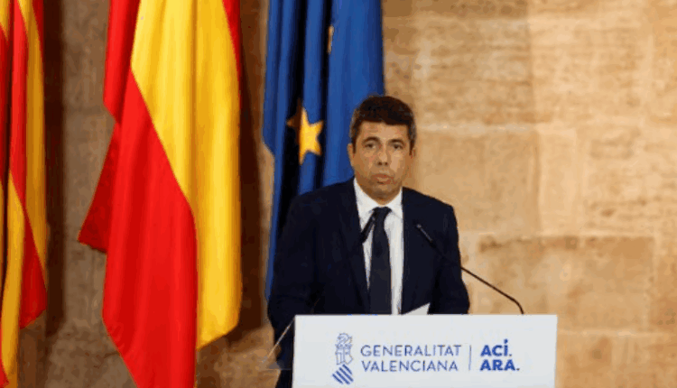 Një vit nga përmbytjet me 229 viktima në Valencia, Carlos Mazon jep dorëheqjen