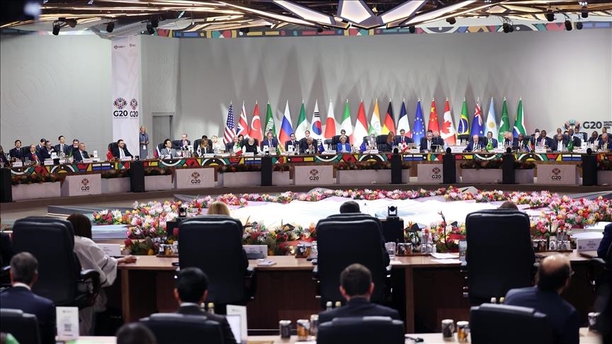 Liderët e G20 ës zotohen të punojnë për  paqe të drejtë  në Sudan  RD Kongo  Palestinë dhe Ukrainë