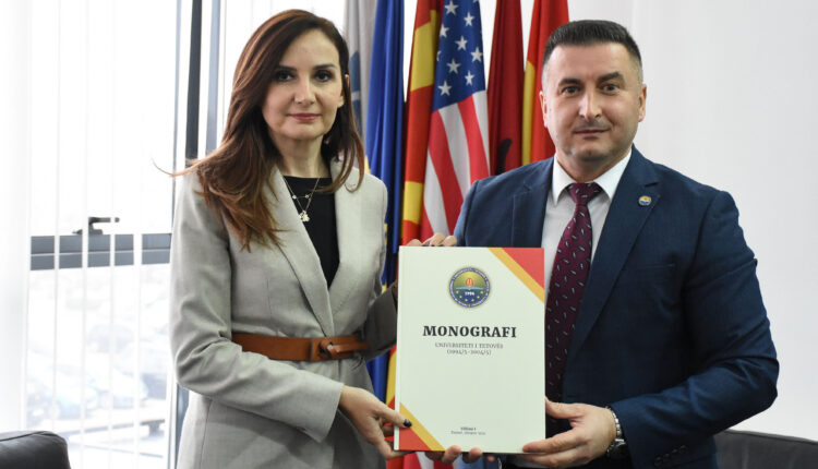 Deputetja e Kuvendit të Shqipërisë Jorida Tabaku e vizitoi Universitetin e Tetovës dhe ligjëroi për integrimet evropiane të vendeve të Ballkanit Perëndimor