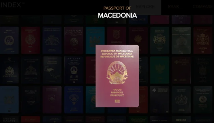 Pasaporta e Maqedonisë së Veriut e 41-ta në listën e pasaportave më të fuqishme në botë