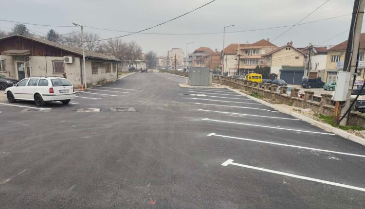 Parking i ri në oborrin e Spitalit të Kumanovës