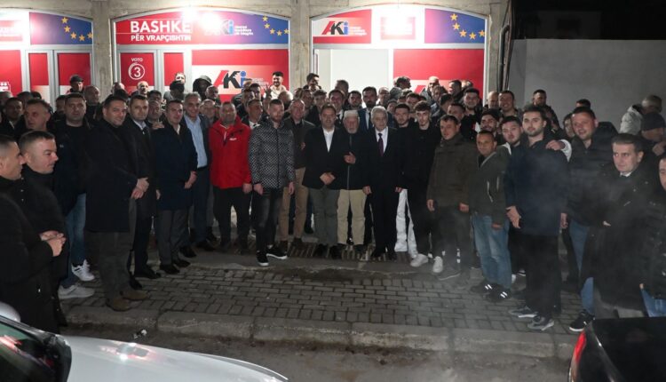 AKI nis fushatën në Vrapçishti: Taravari dhe Ahmeti në mbështetje të Isen Shabanit (VIDEO)