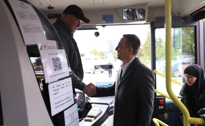 Bilall Kasami: Transport publik falas për qytetarët që kanë shlyer obligimet ndaj komunës