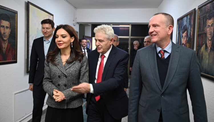 Ali Ahmeti dhe Taravari e presin Spiropalin në selinë e BDI-së: Mesazhe të forta për stabilitetin dhe marrëveshjen e Ohrit