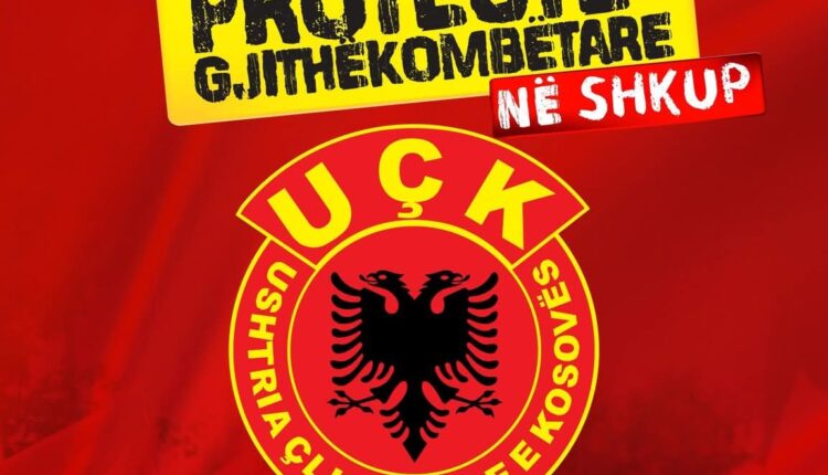 Në orën 13 në sheshin “Skënderbeu” në Shkup, protestë në mbështetje të ish-krerëve të UÇK-së që gjykohen në Hagë