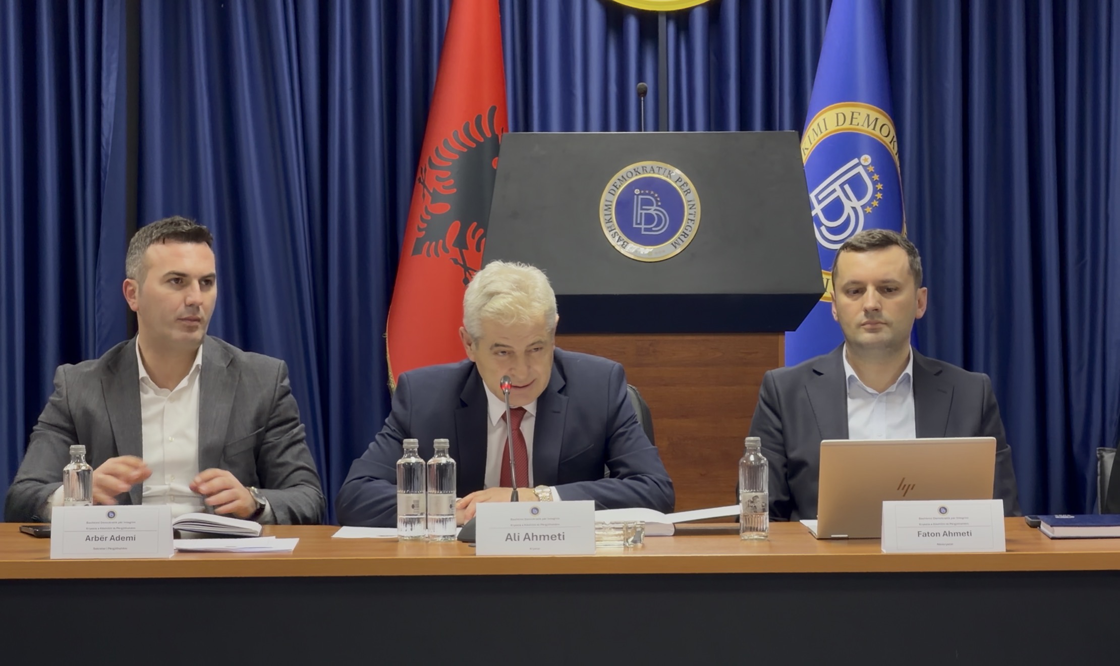 Reforma e fuqishme e Ahmetit  Degët e BDI së bëhen me kryetarë të rinj