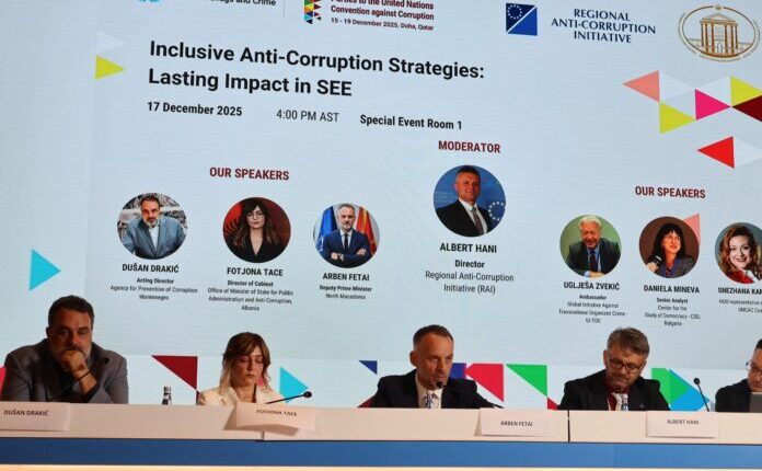 Fetai në COSP11 në Doha: Strategjitë kundër korrupsionit kërkojnë udhëheqje, zbatim dhe besim publik