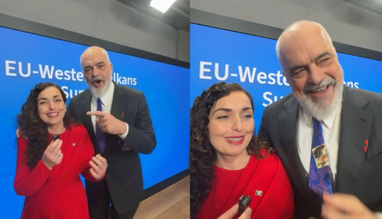 Teksa Osmani po jepte “live” lajmin për heqjen e masave, i ndërhynë Edi Rama: Është meritë e kësaj gruaje