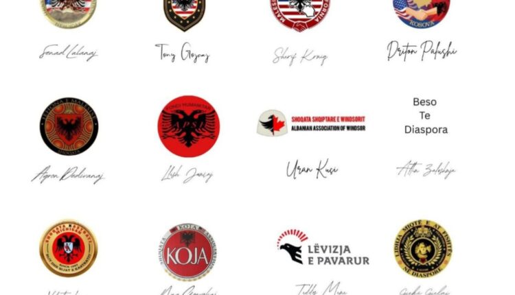 Shoqatat shqiptare në SHBA dhe Kanada mbështesin fuqishëm protestën për drejtësi për çlirimtarët tanë dhe për luftën e drejtë të UÇK-së, e cila organizohet në Shkup