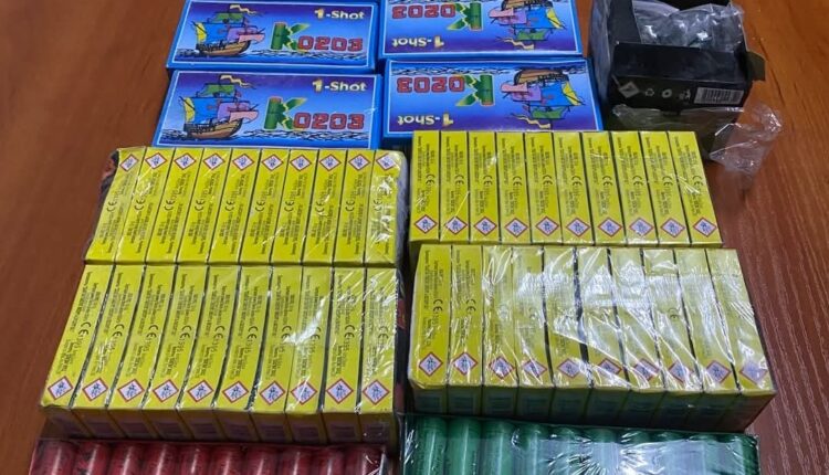 Gjenden mbi 4300 copë mjete piroteknike në Shtip, privohet nga liria një person, vijon kallëzimi përkatës