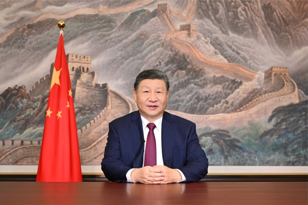 Mesazhi i Vitit të Ri  Xi Jinping u bën thirrje për ndërtimin e një bote më paqësore dhe me zhvillim të përbashkët