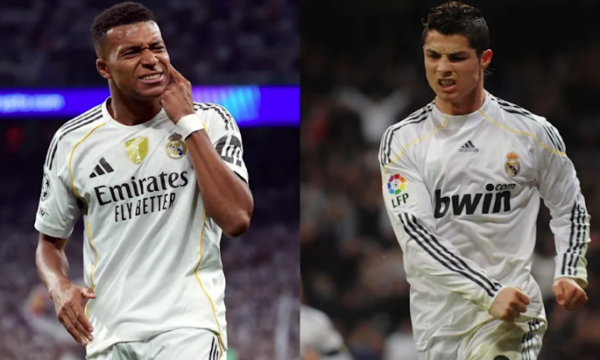 Mbappé një hap larg rekordit të Ronaldos te Real Madrid