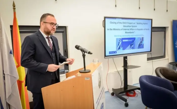 Toshkovski: MPB-ja përfundoi me sukses projektin me OSBE-në për arsimin hibrid
