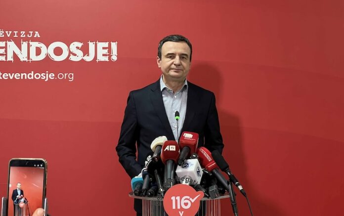 Kurti shpall fitoren  Më e madhja në histori të Kosovës  VIDEO 