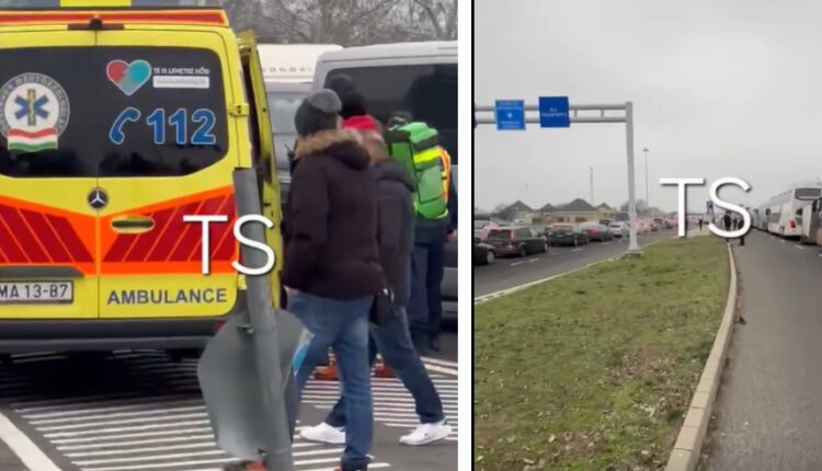 Mbi 12 orë pritje në kufirin Hungari–Serbi, mërgimtarët sëmuren – ndërhyn ndihma e shpejtë (VIDEO)