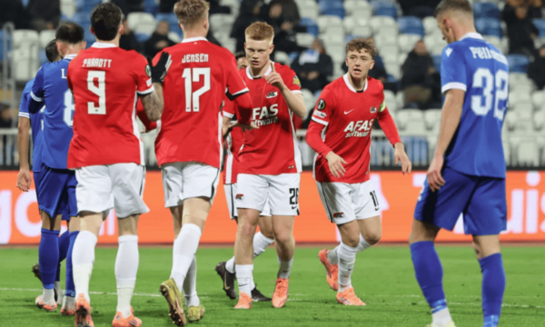 Humbja e parë e sezonit për Dritën në Ligën e Konferencës  AZ Alkmaar shënon tre gola