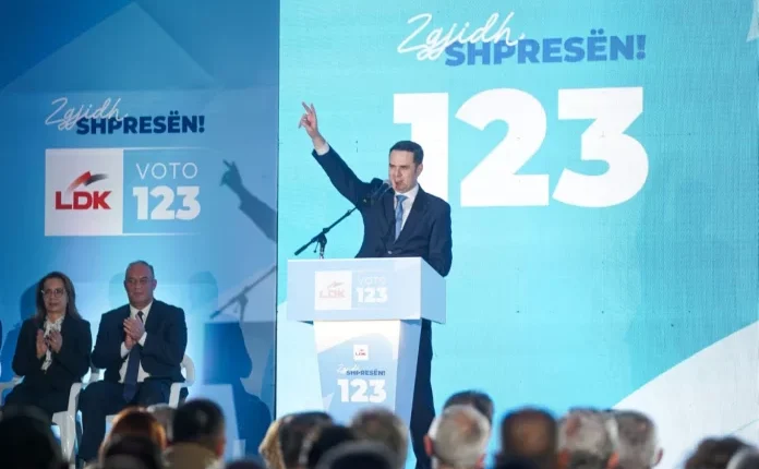 Abdixhiku prezanton 10 zotimet e LDK-së për Kosovën