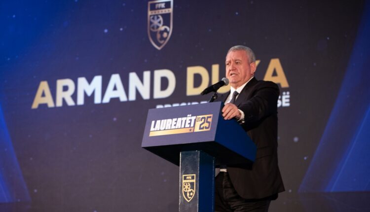 Presidenti Duka në “Laureatët 2025” të FFK-së: Mbështetje e fortë për futbollin e Kosovës & vlerësim për progresin historik