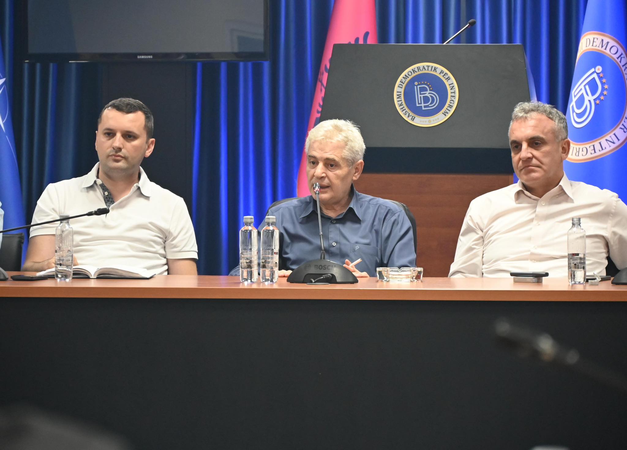 Faton Ahmeti uron Bajram Rexhepin për zgjedhjen në krye të Degës së BDI së në Tetovë