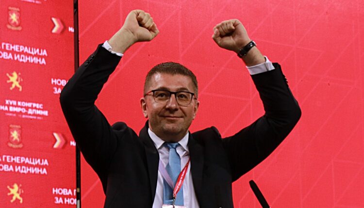 Të shtunën kongresi i VMRO-DPMNE-së, Mickoski pritet të konfirmohet sërish kryetar