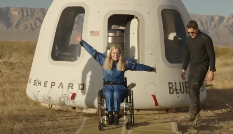 Personi i parë paraplegjik fluturon në hapësirë