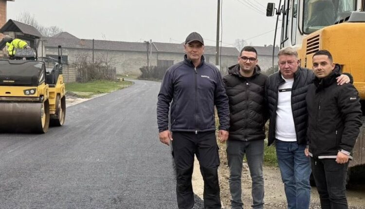 Jovica Ilievski: Sot asfaltuam një rrugë në Tenovë, vazhdojmë me projekte tjera