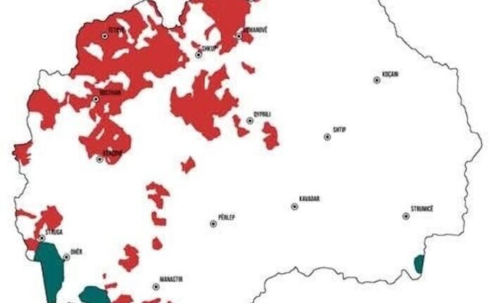 Komunat e shumicë shqiptare (Lista)