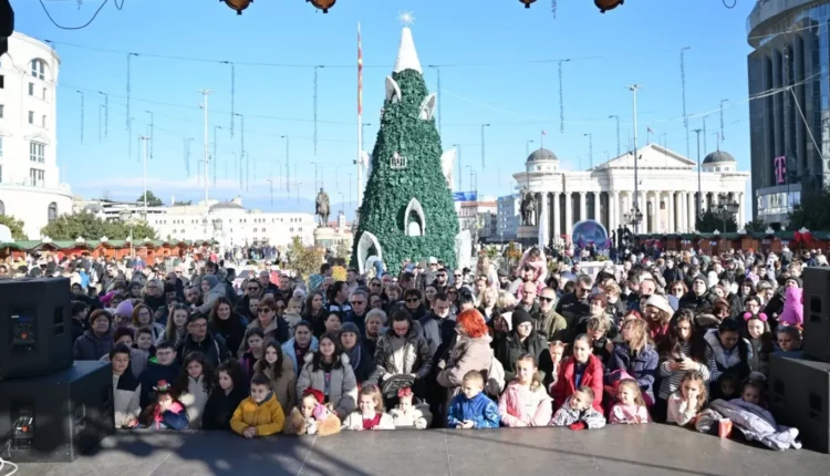 Festa e Vitit të Ri do të bëhet në sheshin Maqedonia në Shkup, mungojnë serish artistët e njohur shqiptarë