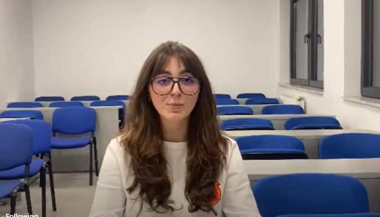 Studentët e Universitetit “Nënë Tereza” mbështesin Protestën Gjithëkombëtare në Shkup