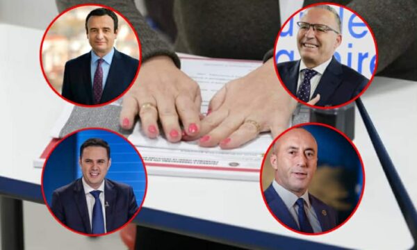 KQZ  Numërohen mbi 12  të votave  prin LVV me 46   PDK 19   LDK 13   AAK 7 