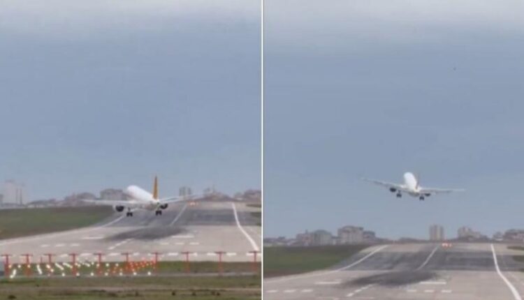 Moti i keq godet Turqinë, aeroplani tenton të ulet por era e fortë nuk e lejon (VIDEO)
