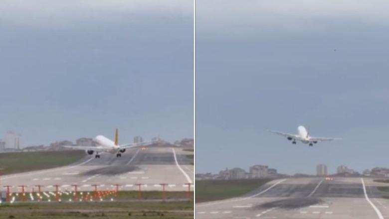 moti-i-keq-godet-turqine-aeroplani-tenton-te-ulet-por-era-e-forte-nuk-e-lejon-video