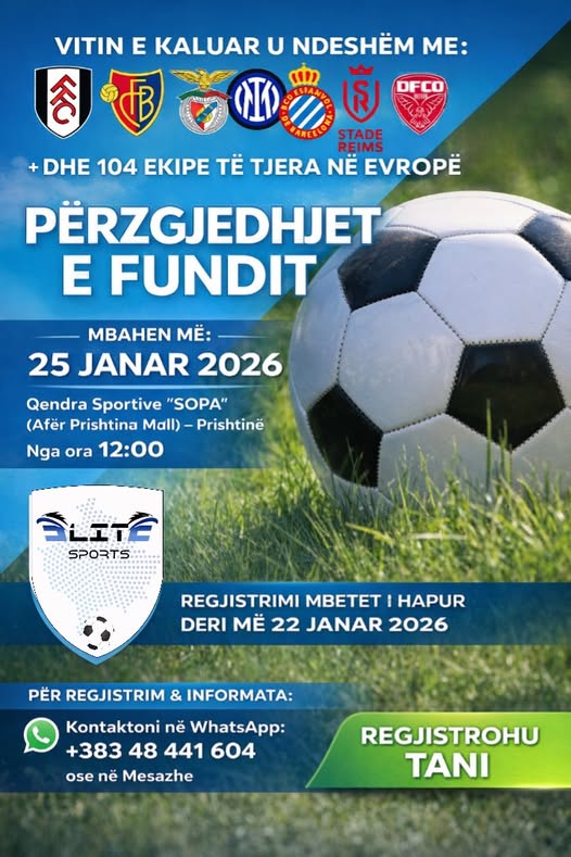 thirrja-e-fundit-per-regjistrim-elite-sports-mbyll-aplikimet-per-sezonin-2025-26-vetem-edhe-dy-dite-afat