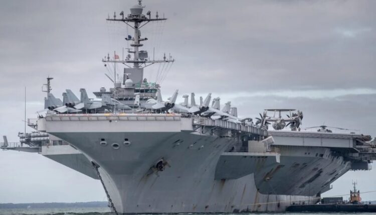 Aeroplanmbajtësja amerikane mbërrin në Lindjen e Mesme