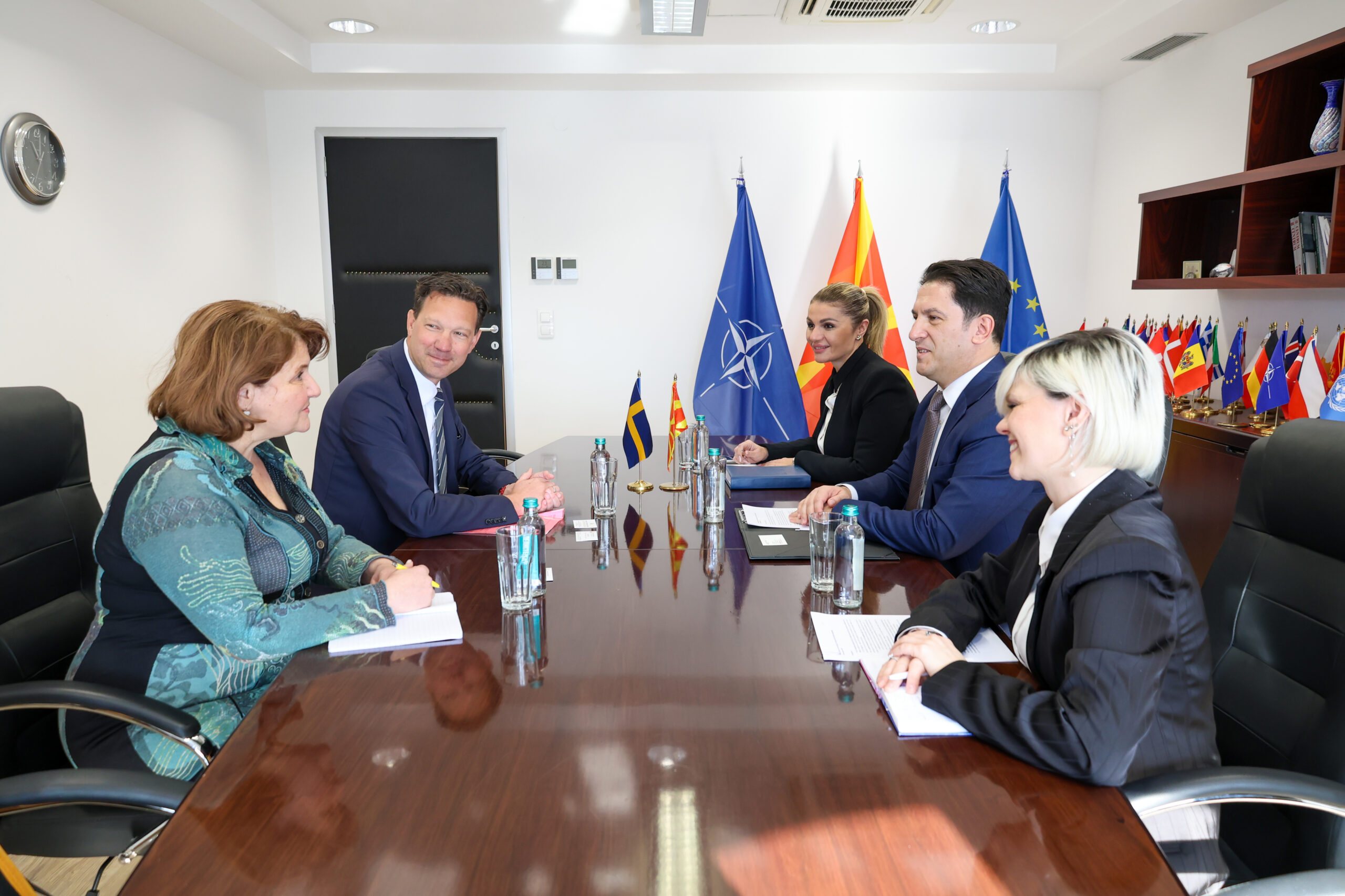 Takim i Ministrit Sali me Ambasadorin e Mbretërisë së Suedisë, Solstrom