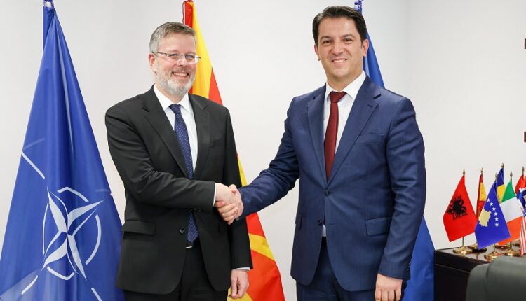 Takim i Ministrit Bekim Sali me Ambasadorin e Konfederatës së Zvicrës, Kristof Zomer