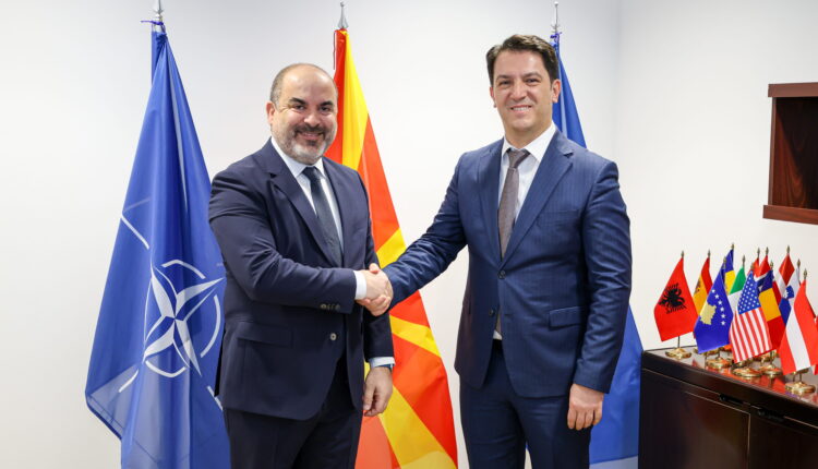 Zëvendëskryeministri i Parë dhe Ministri për Çështje Evropiane takoi ambasadorin e Republikës së Qipros