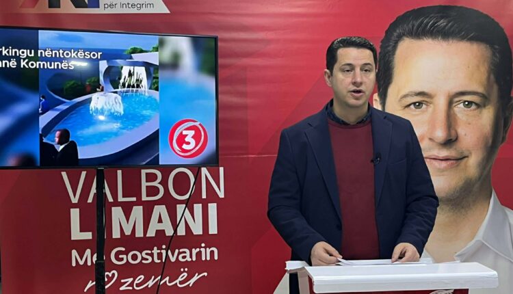 Valbon Limani prezanton 3 projekte 345 vendparkime të reja dhe transformim të qendrës dhe parkut të qytetit