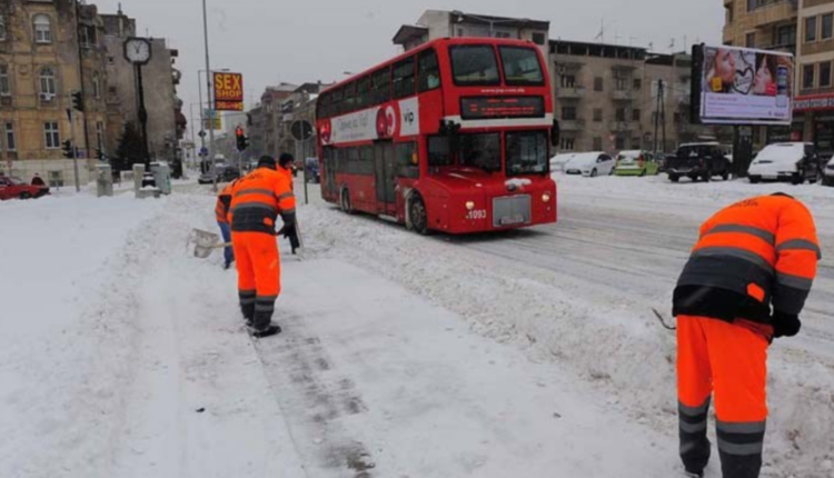 NQP-Shkup paralajmëron reduktimin e mundshëm të linjave të autobusëve, për shkak të reshjeve eventuale të borës