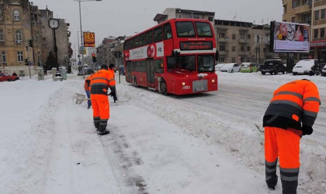 NQP Shkup paralajmëron reduktimin e mundshëm të linjave të autobusëve  për shkak të reshjeve eventuale të borës