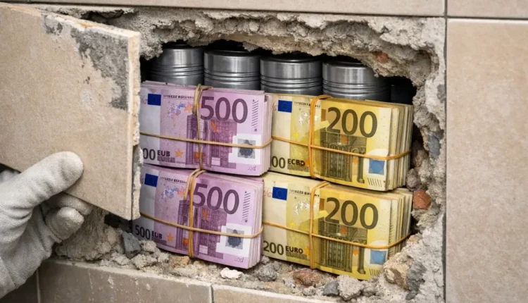 Si i fshehu gjyqtari maqedonas 350.000 euro në mur?