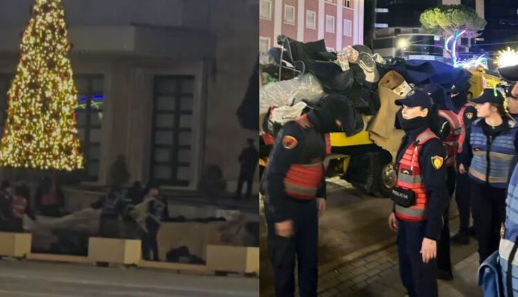 Tensionet mes protestuesve dhe policisë para Kryeministrisë, 4 të arrestuar dhe 9 të proceduar penalisht