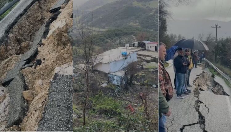 Situata në Vlorë, dëmtohen dy banesa në fshatin Vajzë! Shkak rrëshqitjet e dherave