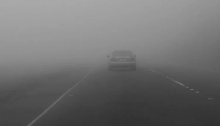 Komunikacioni në Maqedoni, mjegull në rrugën Shkup – Tetovë