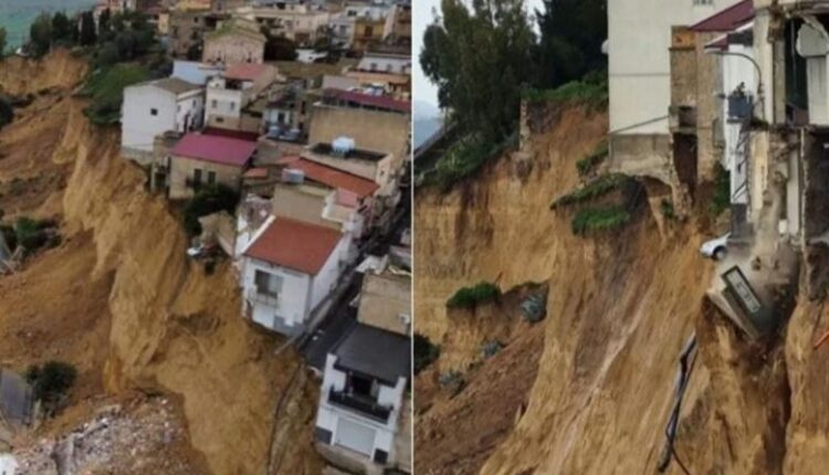 Mbi 1 mijë njerëz të evakuuar pas rrëshqitjeve masive të tokës në Siçili