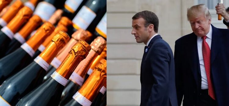 Macron refuzoi t’i bashkohej Bordit të Paqes, Trump e kërcënon me tarifa 200% për verërat dhe shampanjat