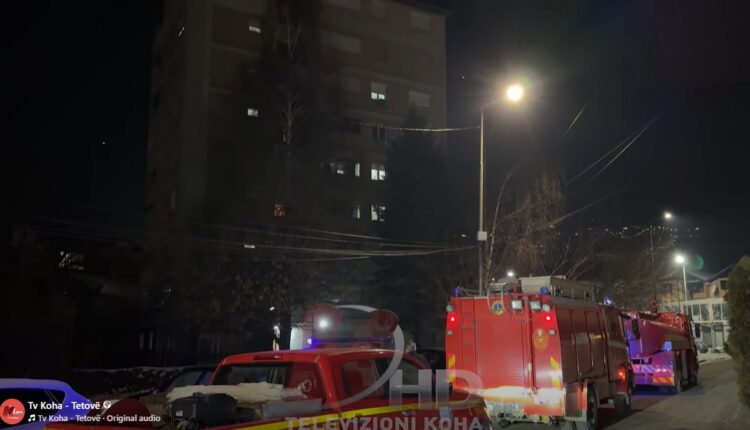 Policia jep detaje nga djegia e një banese në Tetovë, ku humbi jetën një person
